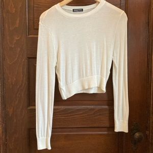 American Apparel cropped sweater